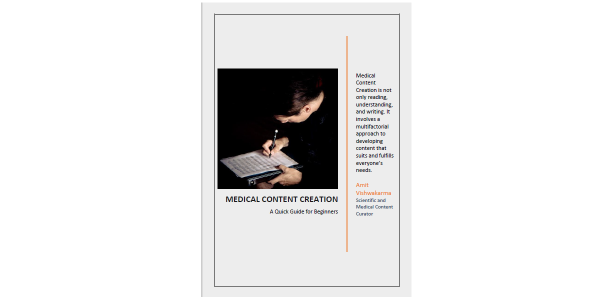 MEDICAL CONTENT CREATION: A Quick Guide for Beginners